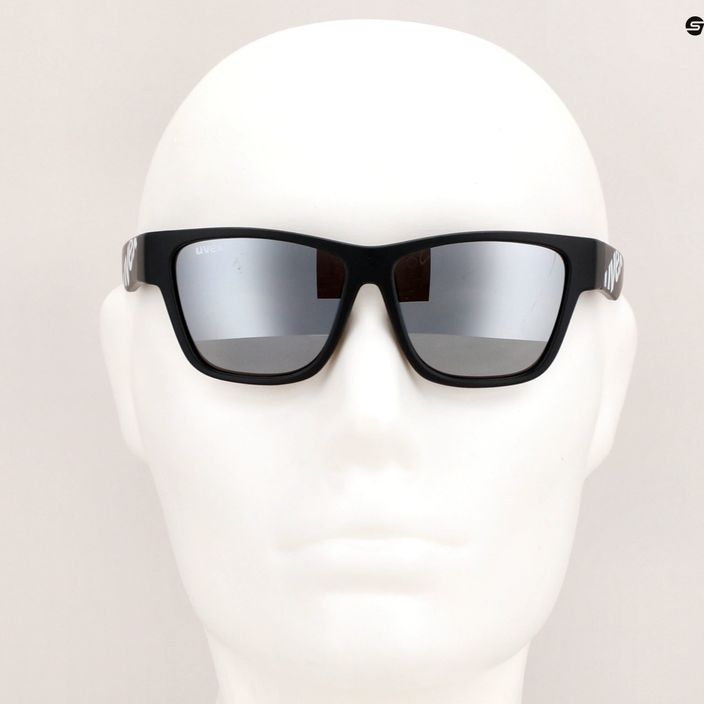 UVEX vaikiški akiniai nuo saulės Sportstyle 508 black mat/litemirror silver 53/3/895/2216 11