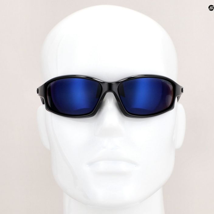 GOG Calypso juodi / mėlyni veidrodiniai akiniai nuo saulės E228-3P 9