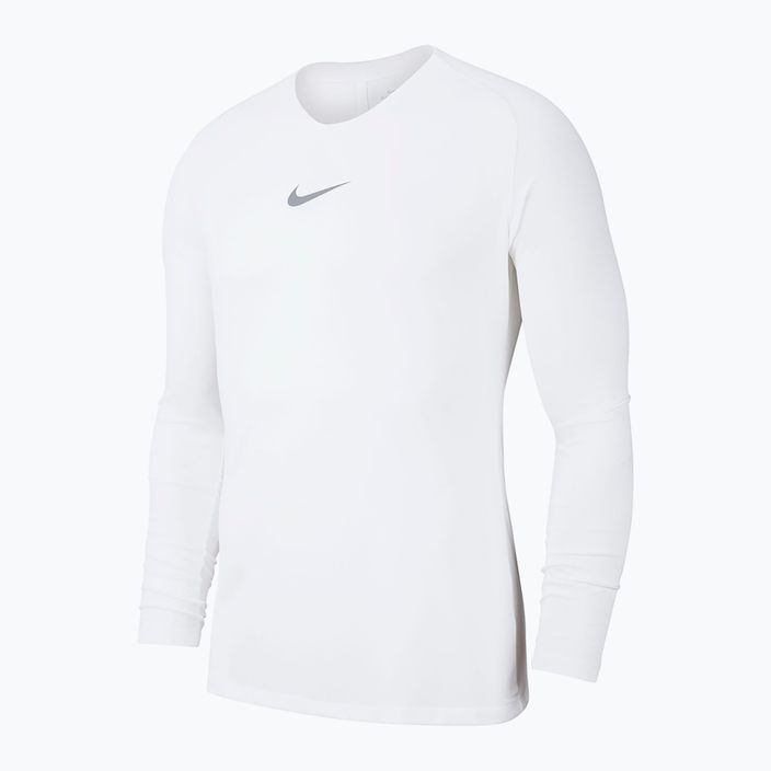 Vyriškas termo drabužis su ilgomis rankovėmis Nike Dri-Fit Park First Layer, baltas AV2609-100