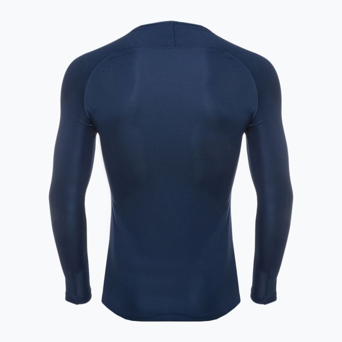 Vyriški termoaktyvūs marškinėliai ilgomis rankovėmis Nike Dri-FIT Park First Layer LS midnight navy/white 2