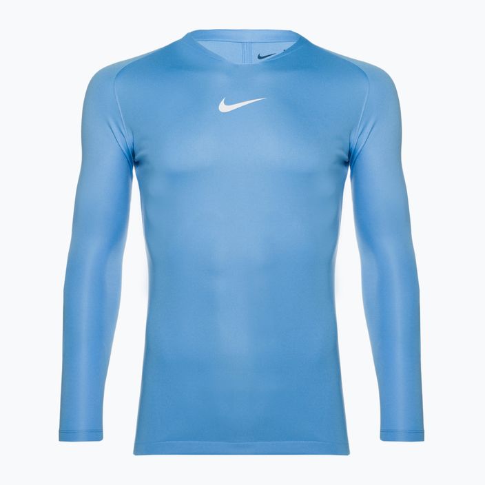 Vyriški termoaktyvūs marškinėliai ilgomis rankovėmis Nike Dri-FIT Park First Layer LS university blue/white