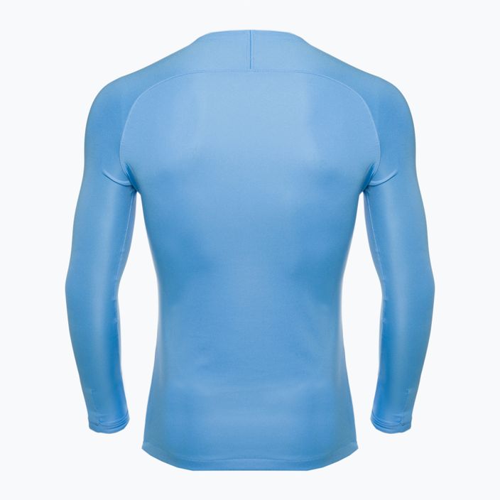 Vyriški termoaktyvūs marškinėliai ilgomis rankovėmis Nike Dri-FIT Park First Layer LS university blue/white 2