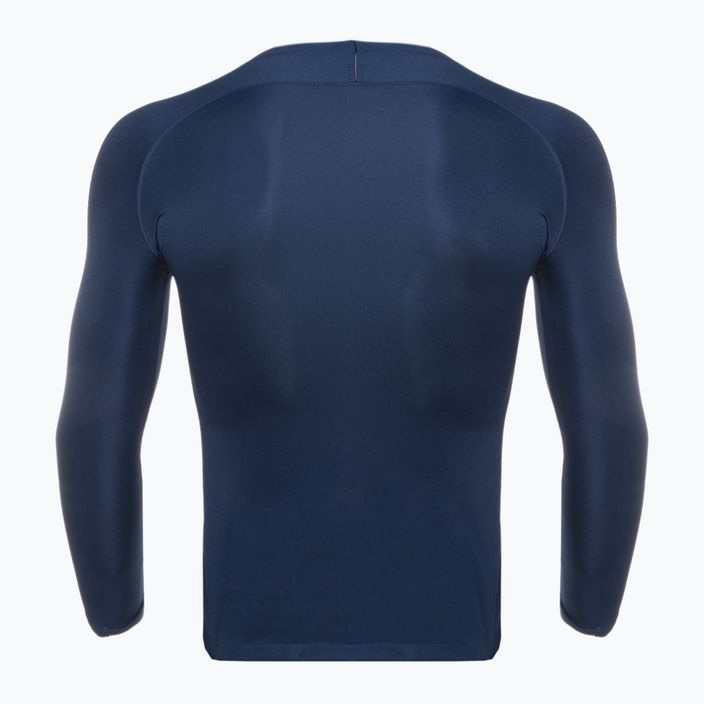 Moteriški termoaktyvūs marškinėliai ilgomis rankovėmis Nike Dri-FIT Park First Layer LS midnight navy/white 2