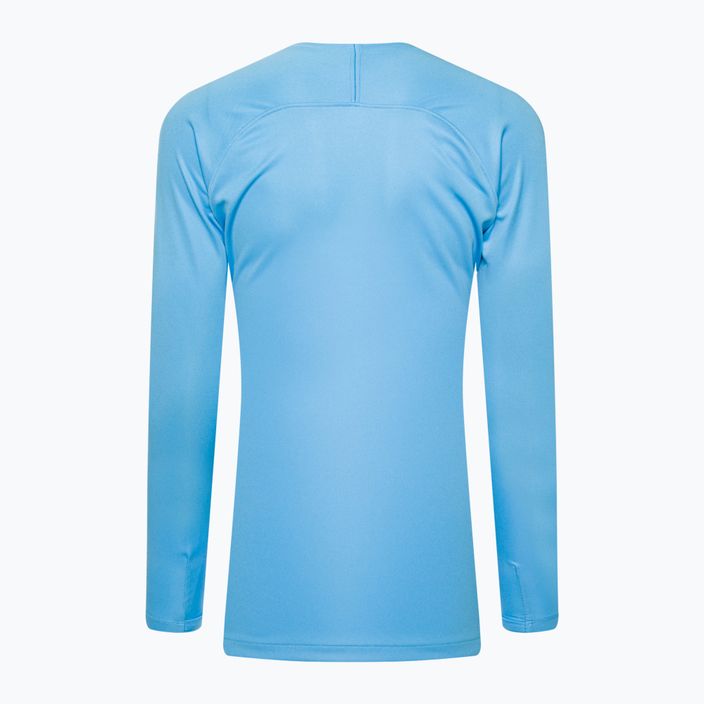 Moteriški termoaktyvūs marškinėliai ilgomis rankovėmis Nike Dri-FIT Park First Layer LS university blue/white 2