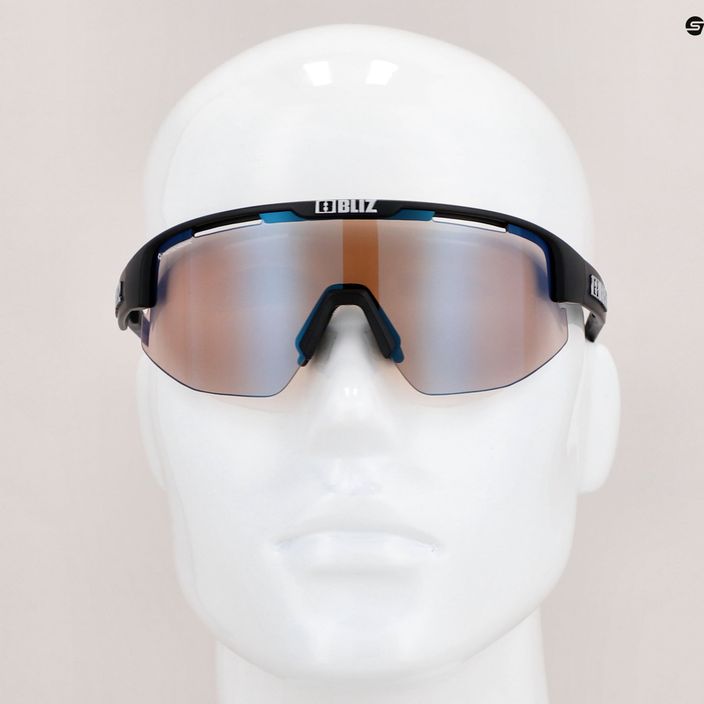 Bliz Matrix Nano Optics Fotochrominiai dviratininkų akiniai matiniai juodi/rudi mėlyni multi 7