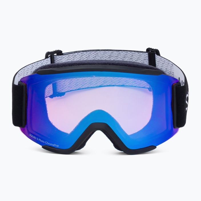 Smith Squad S juodi/chromapop fotochrominiai slidinėjimo akiniai M00764 2