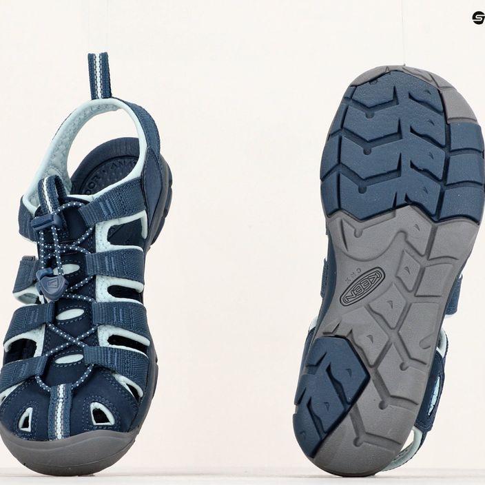 Keen Clearwater CNX moteriški trekingo sandalai tamsiai mėlyni 1022965 16