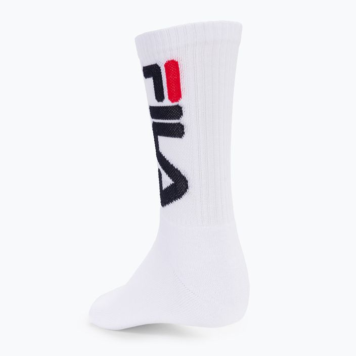 Kojinės FILA Unisex Tennis Socks 2 pack white 3