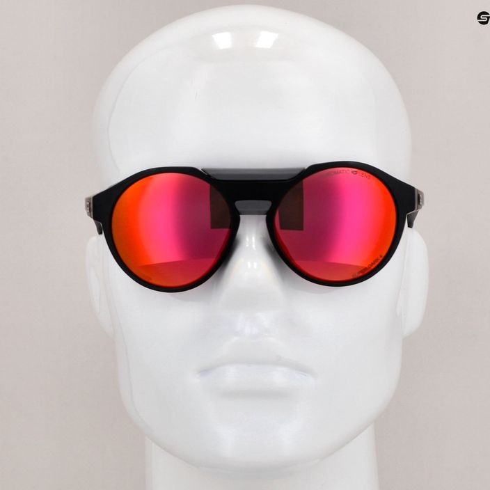 GOG Manaslu matiniai juodi / pilki / polichromatiniai raudoni akiniai nuo saulės E495-2 8