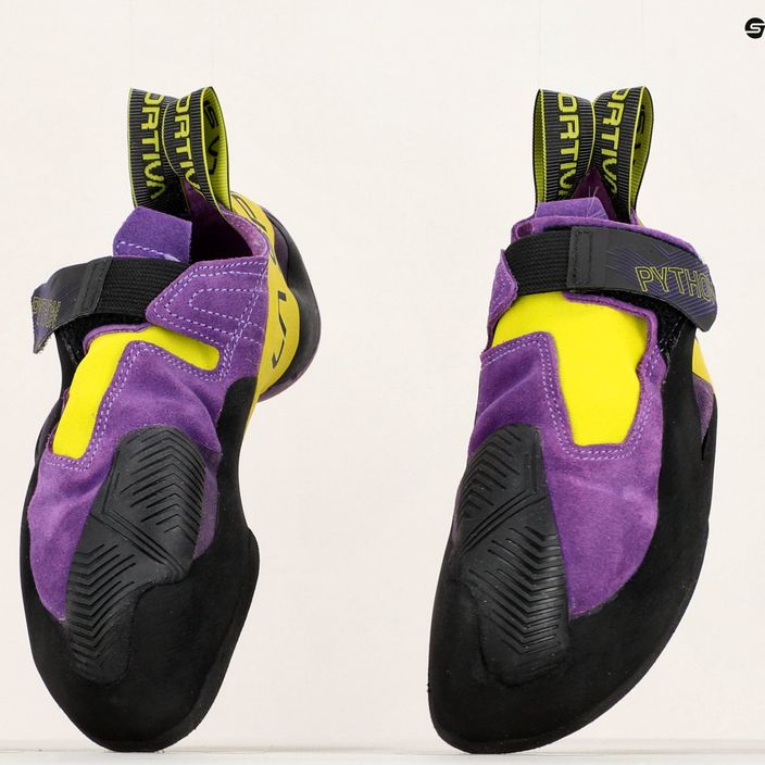 La Sportiva Python vyrų laipiojimo bateliai juodai violetinės spalvos 20V500729 18