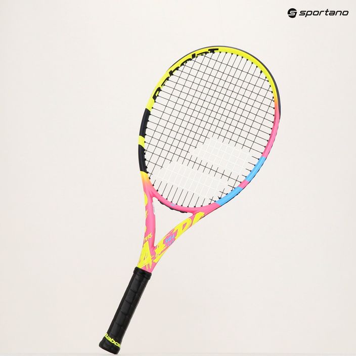 Babolat Pure Aero Rafa 2gen vaikiška teniso raketė geltona-rožinė 140469 9