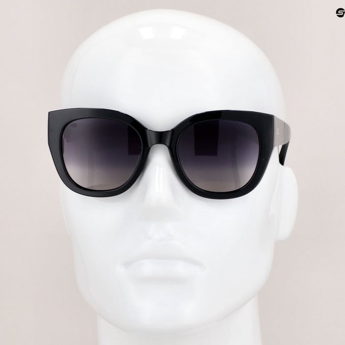 Moteriški akiniai nuo saulės GOG Claire fashion black / gradient smoke E875-1P 9