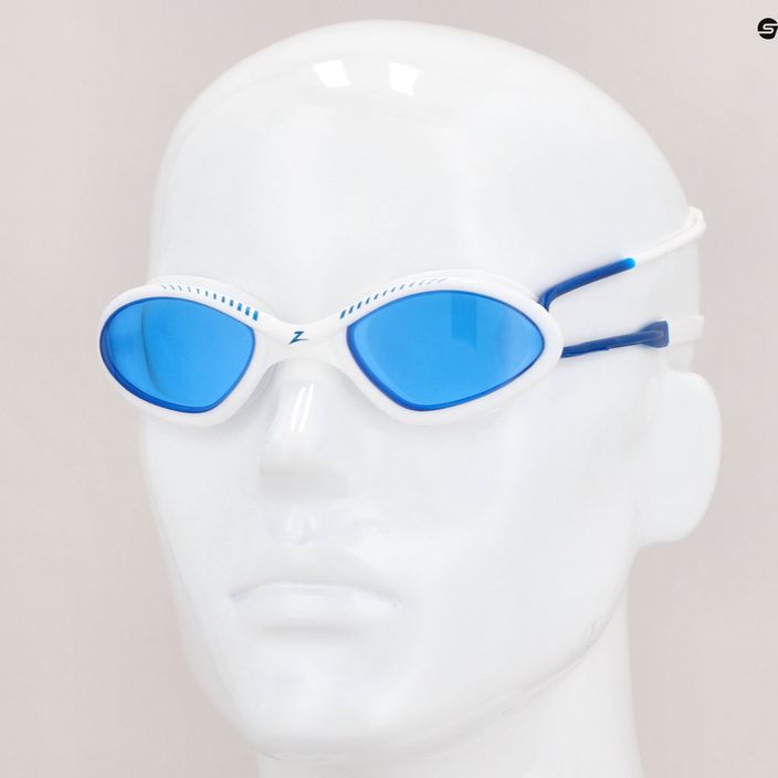 Zoggs Tiger plaukimo akiniai balti/mėlyni/spalvotai mėlyni 461095 7
