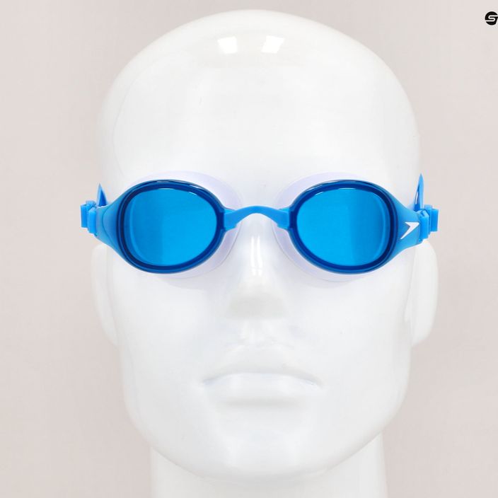 Speedo Hydropure mėlyni/balti/mėlyni plaukimo akiniai 68-12669D665 6