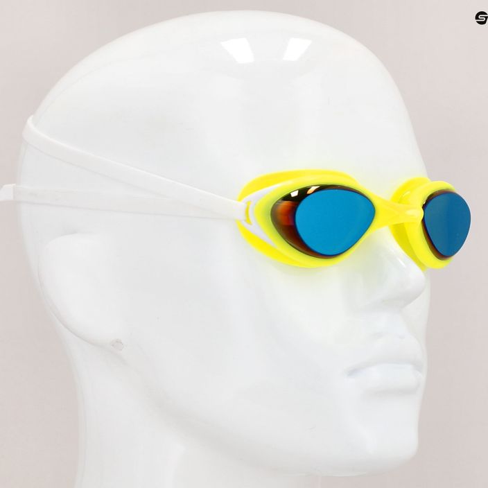 BlueSeventy Flow Mirror plaukimo akiniai geltoni/mėlyni 9