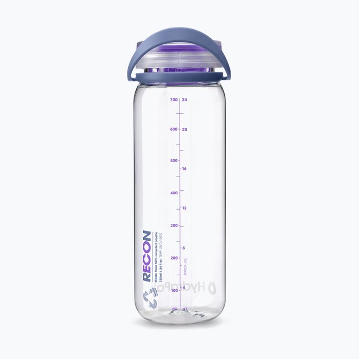 Turistinis butelis HydraPak Recon 750 ml clear/iris violet 2