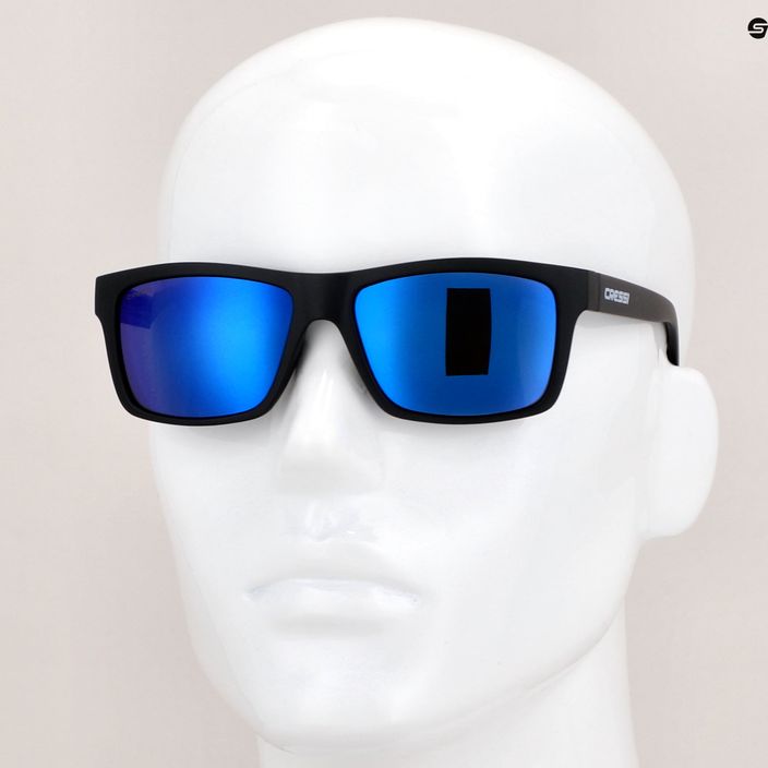 Cressi Bahia juodi/mėlyni veidrodiniai akiniai nuo saulės XDB100601 8