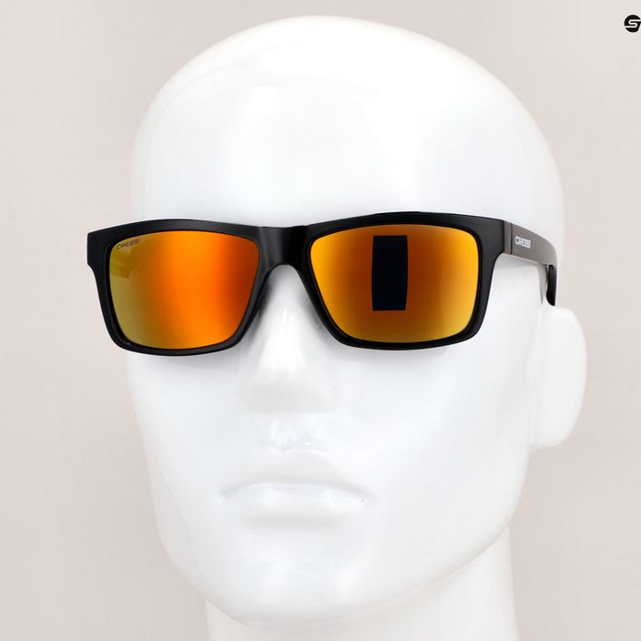 Cressi Bahia juodi/oranžiniai veidrodiniai akiniai nuo saulės XDB100602 8