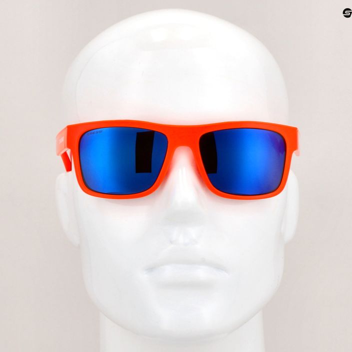 Cressi Spike oranžiniai/mėlyni veidrodiniai akiniai nuo saulės XDB100552 7