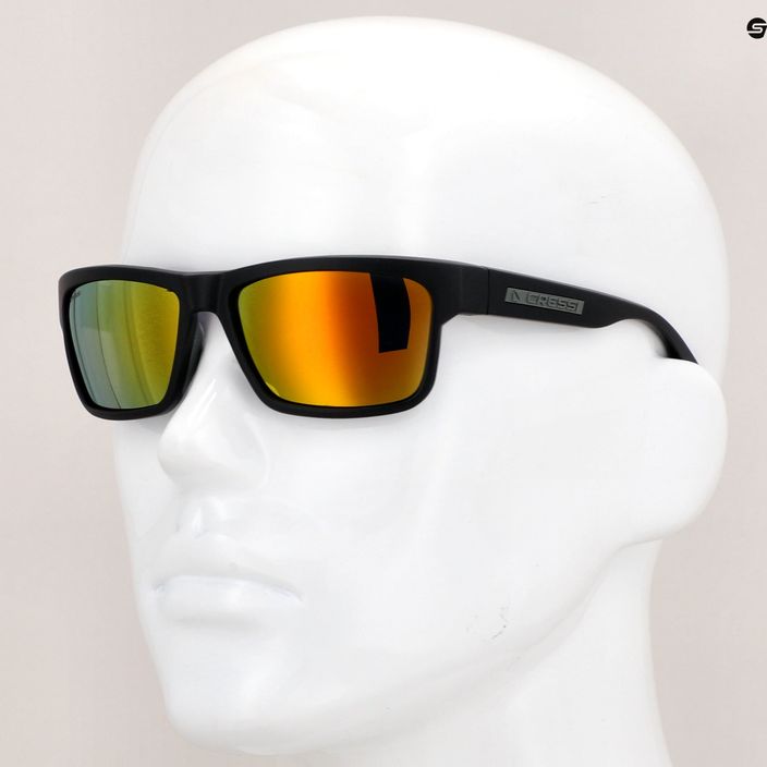 Cressi Ipanema pilki/oranžiniai veidrodiniai akiniai nuo saulės XDB100073 7