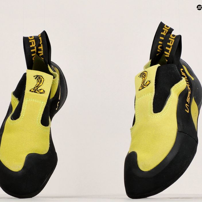 La Sportiva Cobra alpinizmo batai geltoni/juodi 20N705705 19