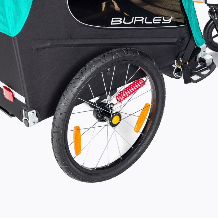 Burley vaikiška dviračių priekaba Encore X mėlyna BU-937101 5