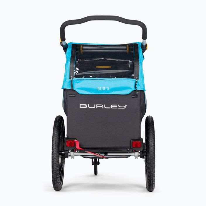 Burley D'Lite X vienvietė dviračių priekaba mėlyna BU-938102 2