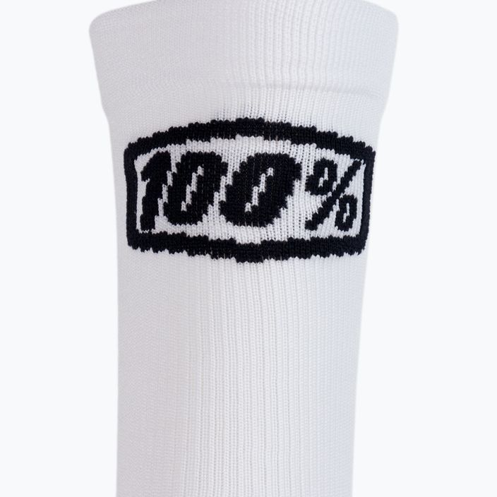 Dviratininkų kojinės 100% Terrain Performance white 3