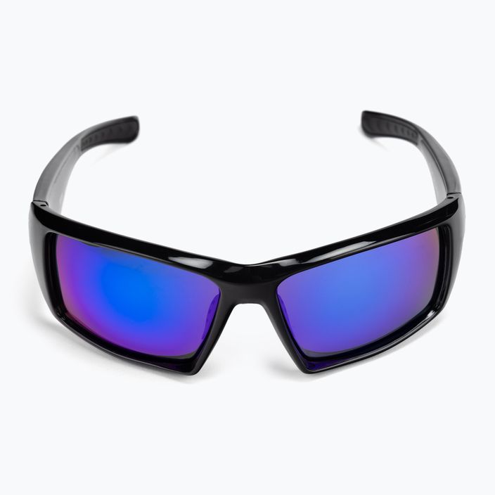 Ocean akiniai nuo saulės Aruba blizgantys juodi/revo mėlyni 3201.1 3