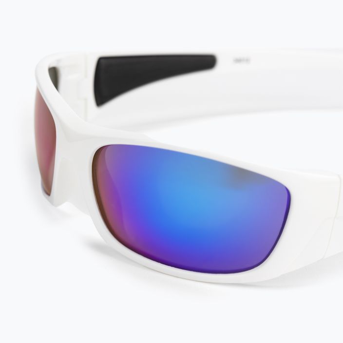 Ocean akiniai nuo saulės Bermuda blizgantys balti/raudonai mėlyni 3401.2 5