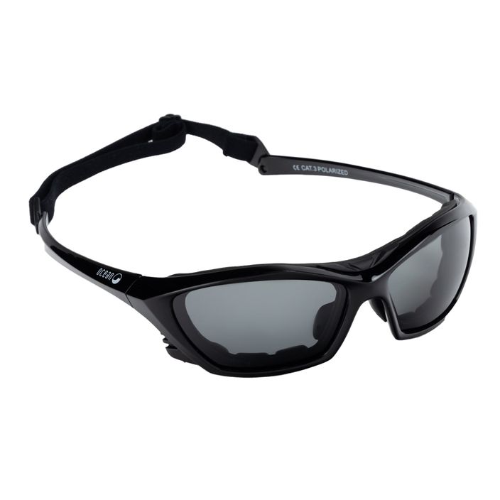Ocean akiniai nuo saulės Lake Garda blizgantys juodi/dūminiai 13000.1