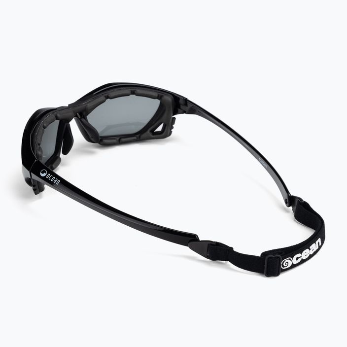 Ocean akiniai nuo saulės Lake Garda blizgantys juodi/dūminiai 13000.1 2