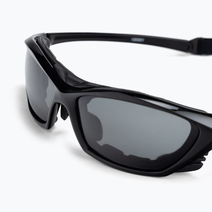 Ocean akiniai nuo saulės Lake Garda blizgantys juodi/dūminiai 13000.1 5