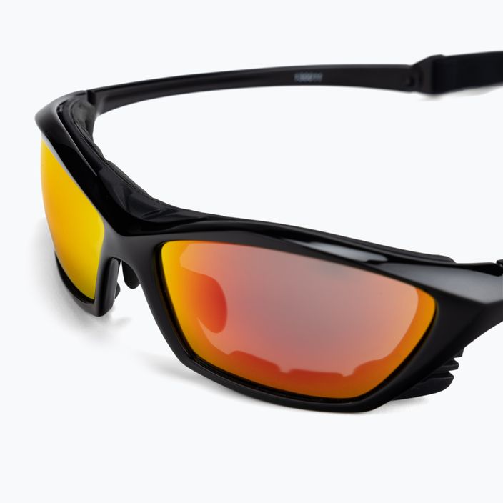 Ocean akiniai nuo saulės Lake Garda matinės juodos/raudonos spalvos 13001.1 5