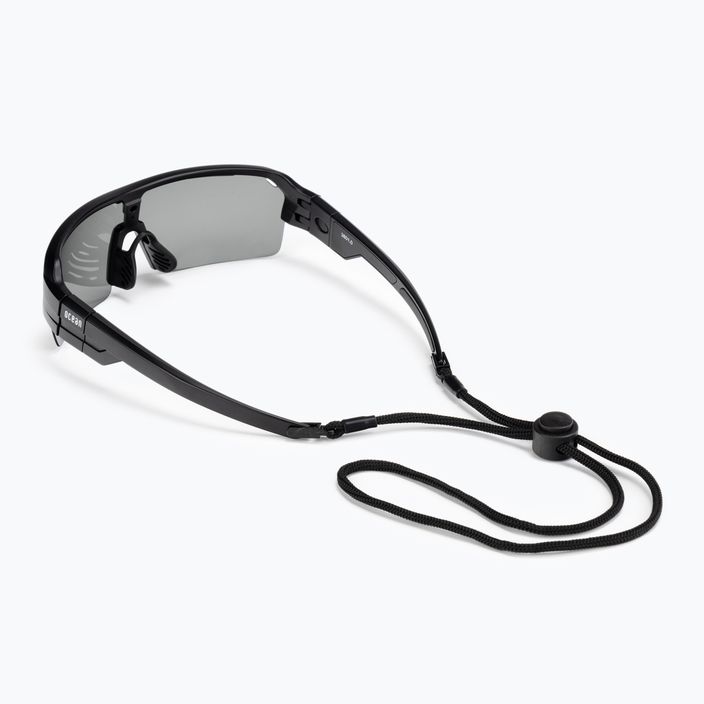 Ocean Sunglasses akiniai nuo saulės Race matiniai juodi/dūminiai 3800.0X dviračių akiniai 2