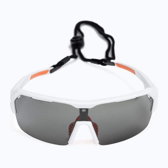 Ocean Sunglasses akiniai nuo saulės Race matiniai balti/dūminiai 3800.2X dviračių akiniai 3