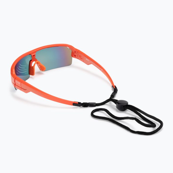 Ocean Sunglasses akiniai nuo saulės Race matiniai raudoni/revo raudoni 3800.5X dviračių akiniai 2