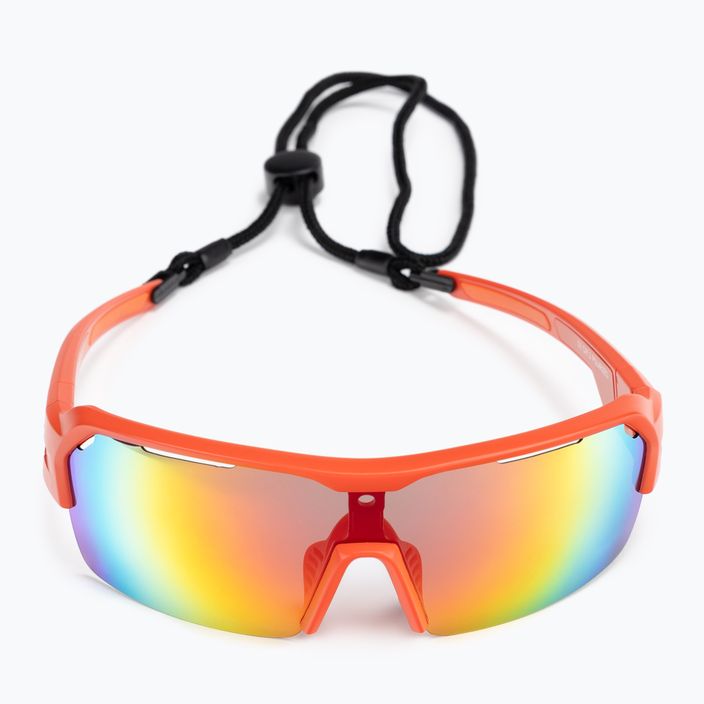 Ocean Sunglasses akiniai nuo saulės Race matiniai raudoni/revo raudoni 3800.5X dviračių akiniai 3