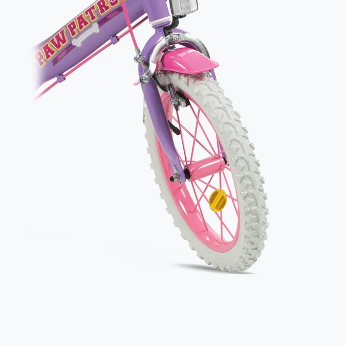 Toimsa 14" "Paw Patrol Girl" vaikiškas dviratis violetinės spalvos 1480 4