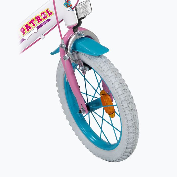 Toimsa 14" "Paw Patrol Girl" vaikiškas dviratis baltas 1481 4