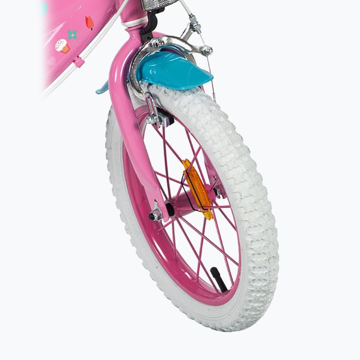 Toimsa 14 colių Peppa Pig vaikiškas rožinis dviratis 1495 4