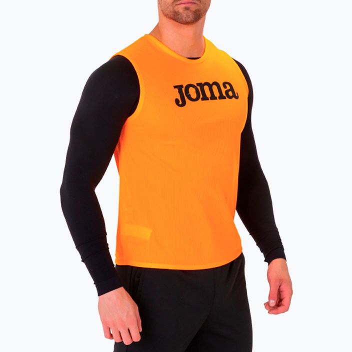 Skiriamieji marškinėliai Joma Training Bib fluor orange 4