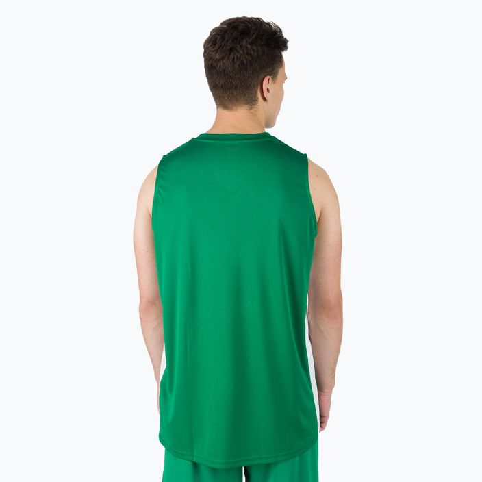 Vyriški krepšinio marškinėliai Joma Cancha III žalia ir balta 101573.452 3