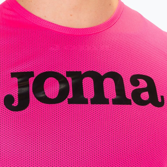 Skiriamieji marškinėliai Joma Training Bib fluor pink 6