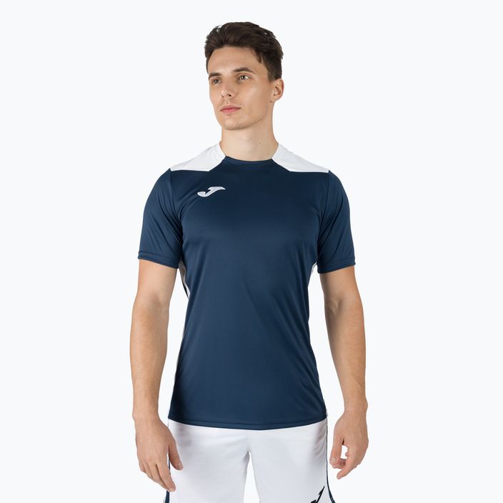 Joma Championship VI vyrų futbolo marškinėliai tamsiai mėlyni 101822.332