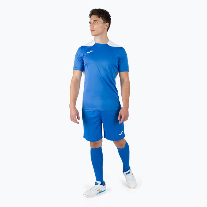 Joma Championship VI vyrų futbolo marškinėliai mėlyna ir balta 101822.702 5