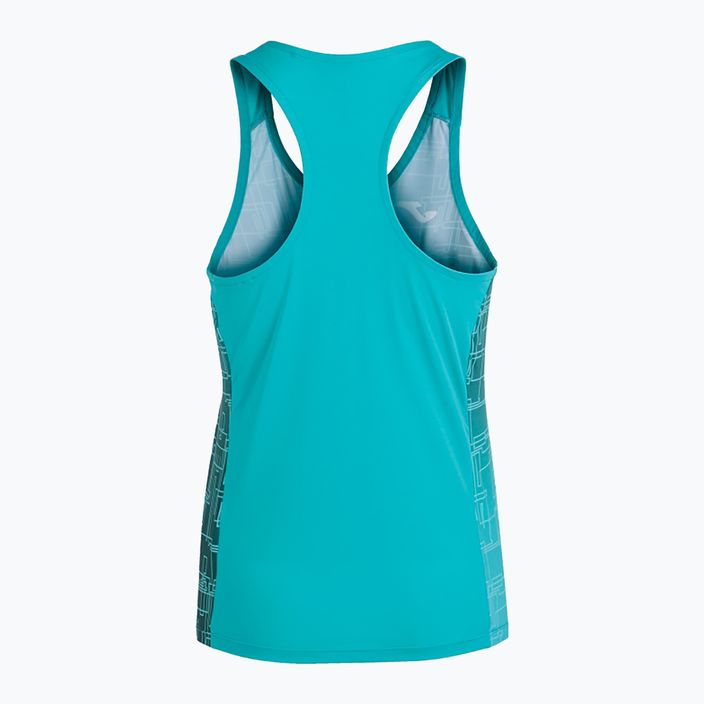 Moteriškas bėgimo marškinėlis Joma Elite VIII turquoise 6