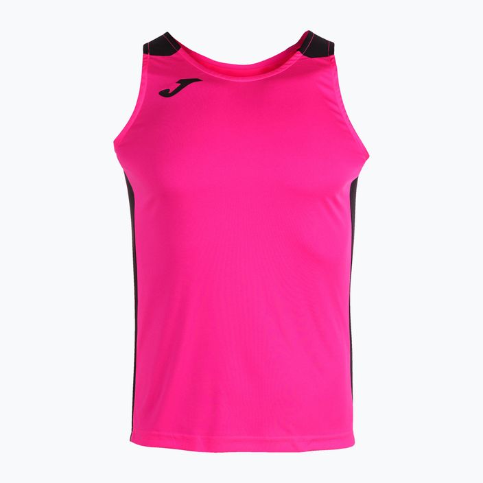 Vyriškas bėgimo marškinėlis Joma Record II fluor pink/black 7