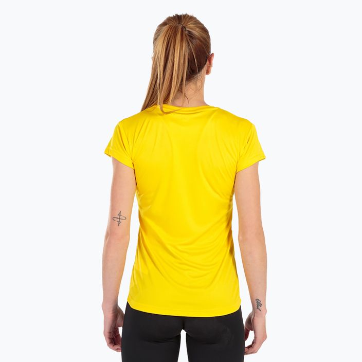 "Joma Record II" moteriški bėgimo marškinėliai geltoni 3