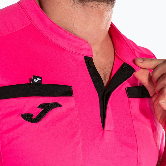 Joma Referee vyriški futbolo marškinėliai rožinės spalvos 101299 4